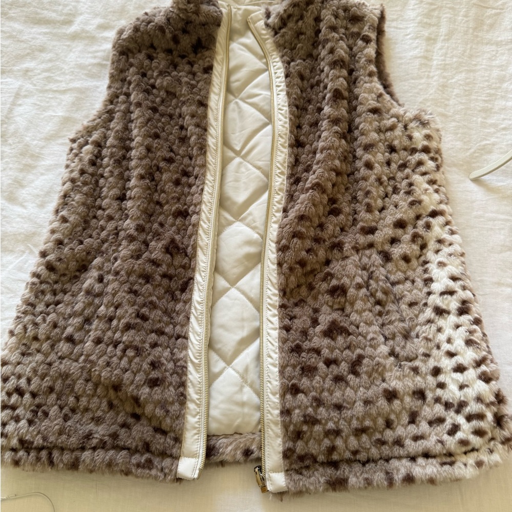 Faux Fur Vest reversible